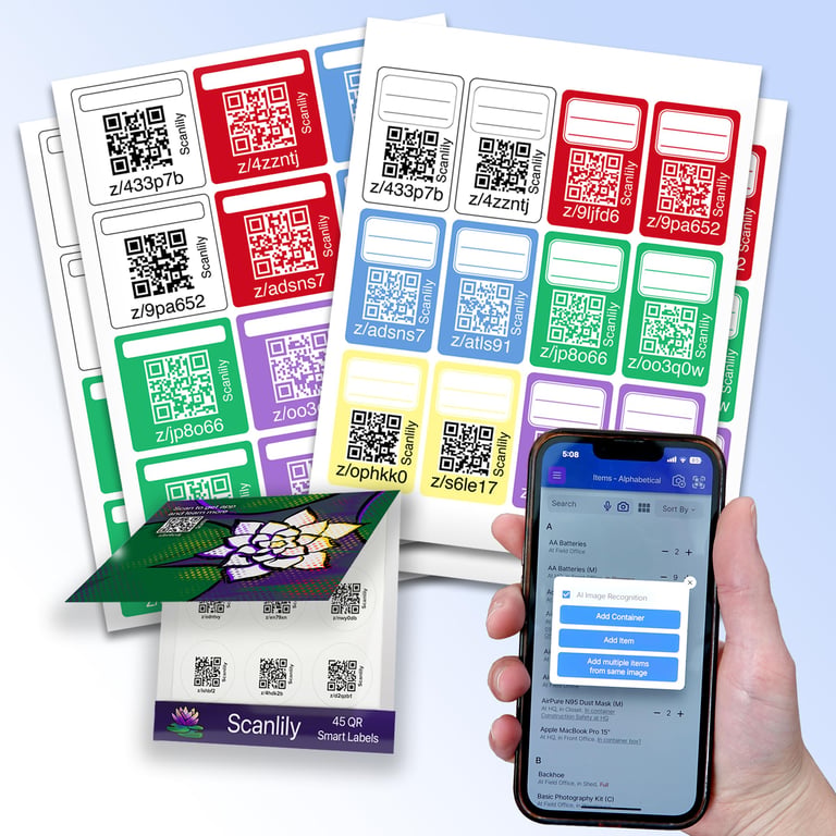 Scanlily Smart QR Label System