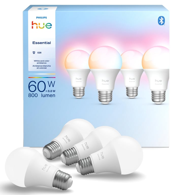 Philips Hue Color Ambiance A19 Bulbs