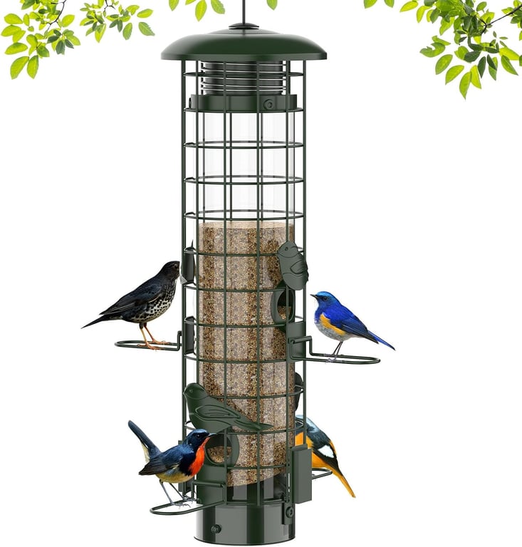 Niser Squirrel Proof Bird Feeder