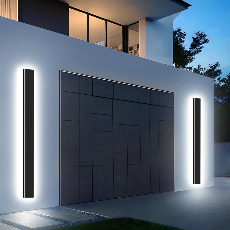 Levxhotty Linear Outdoor Wall Sconces