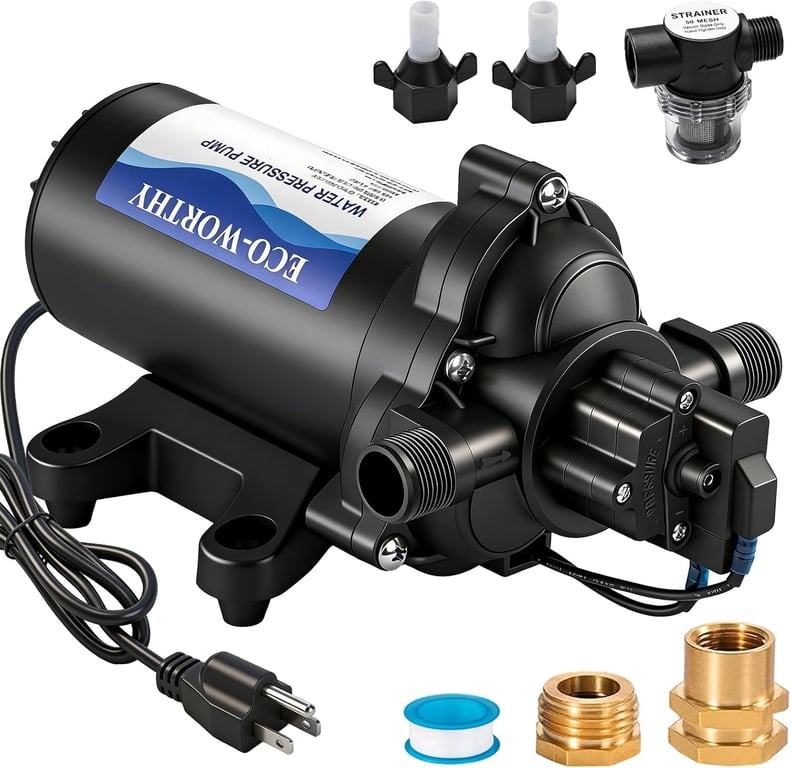 ECO‑WORTHY RV Water Pressure Pump