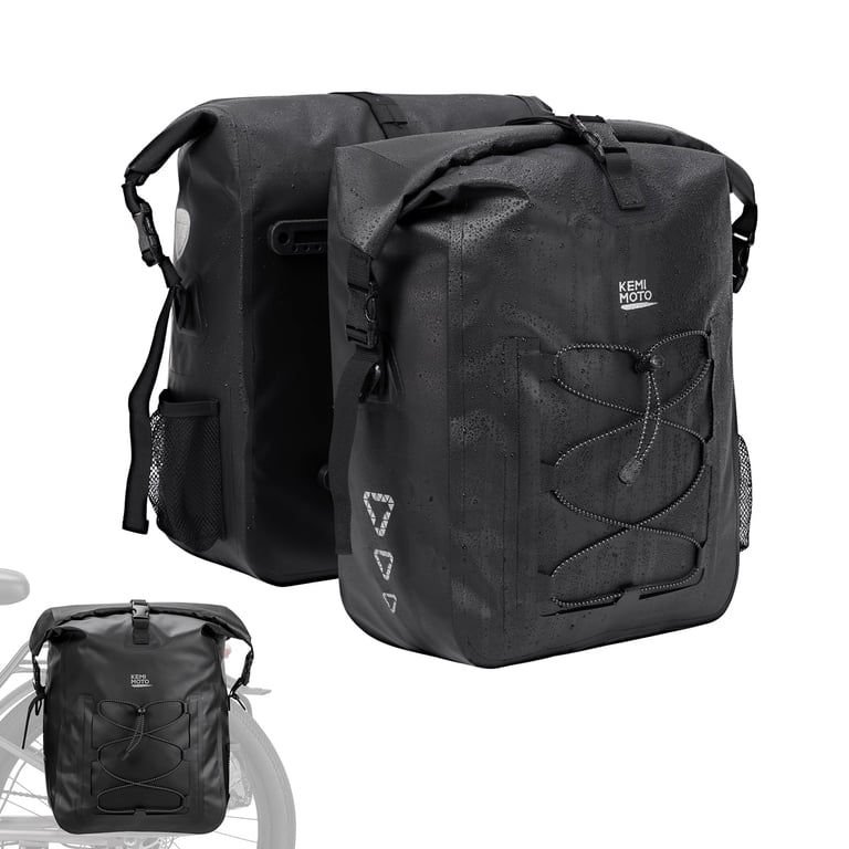 KEMIMOTO 60L Waterproof Bike Panniers