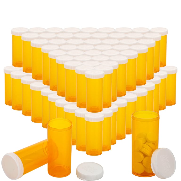 SOUJOY Empty Pill Bottles