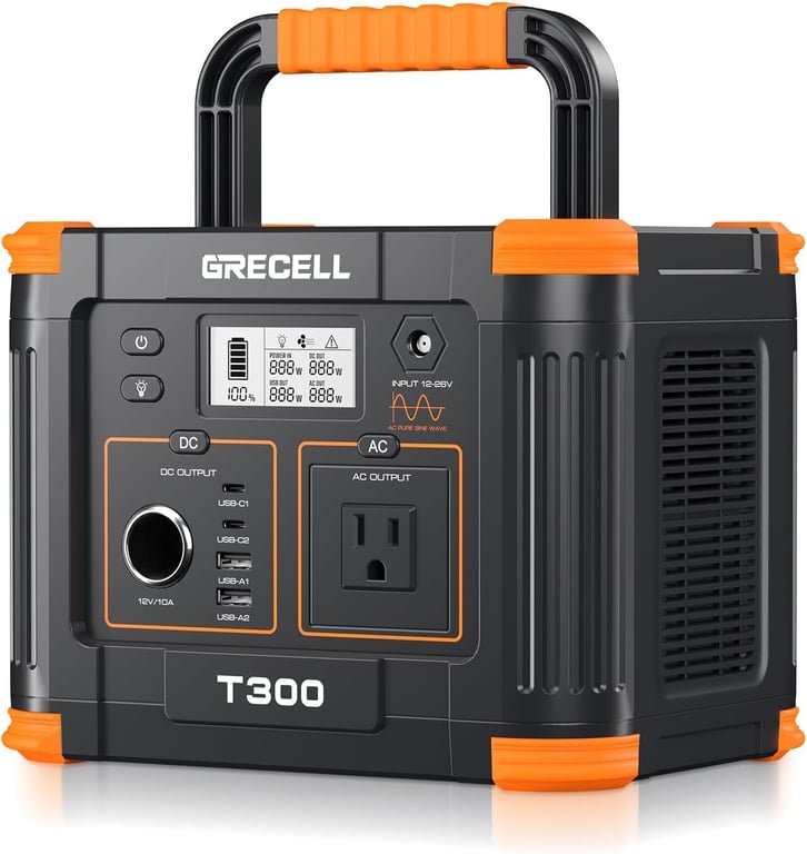 GRECELL Portable Power Station 330W