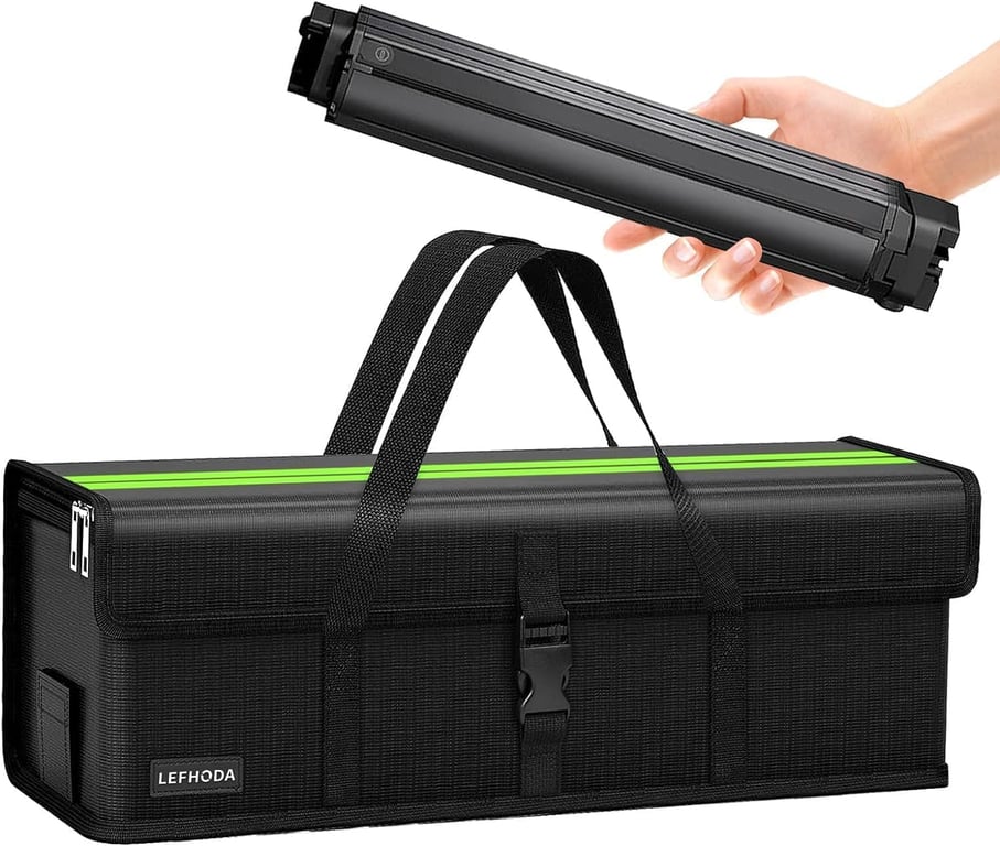 LEFHODA Fireproof E‑Bike Battery Bag