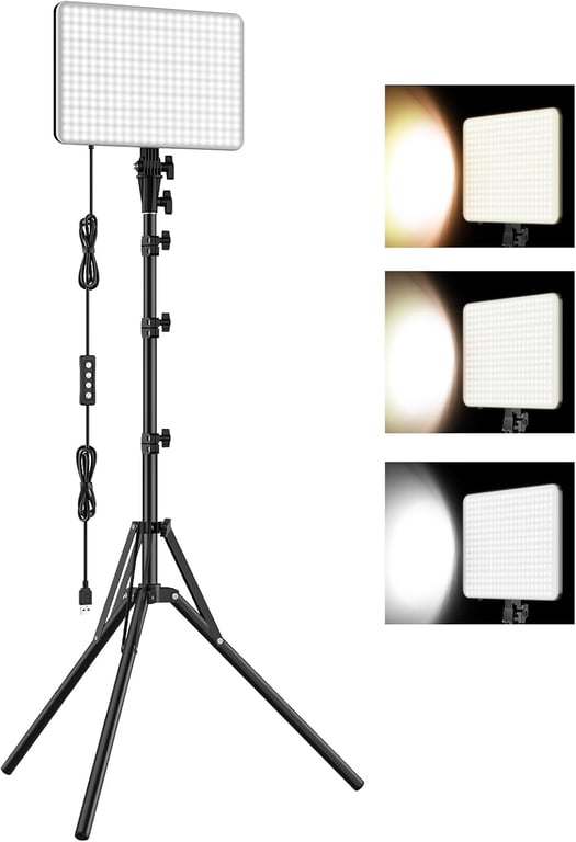 Anautin LED Video Light Kit