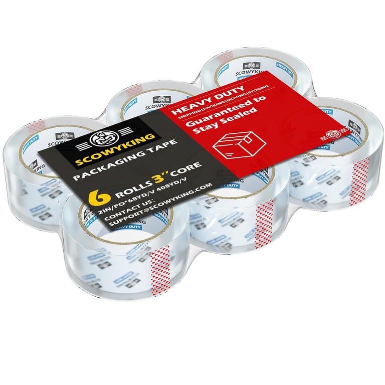 Clear Heavy Duty Packing Tape
