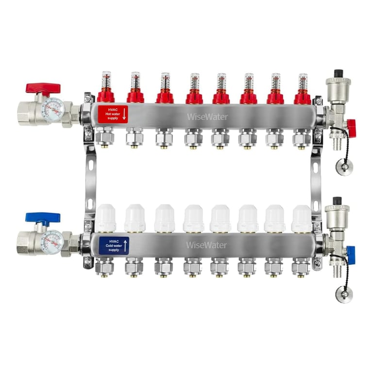 AB Radiant Floor Manifold