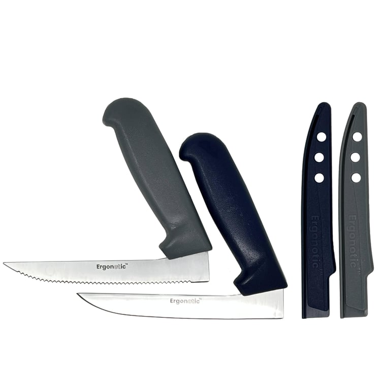 Ergonotic L Shaped Knife Set