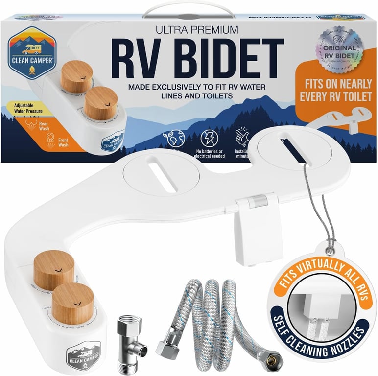 Clean Camper Reversible RV Bidet
