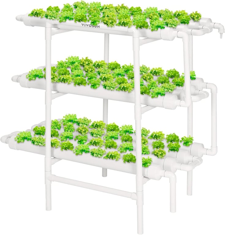 VIVOSUN 108-Plant Hydroponic System