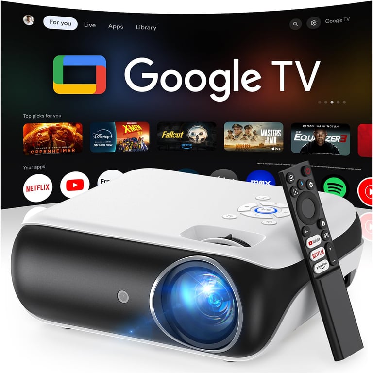 Happrun 4K UHD Smart Projector