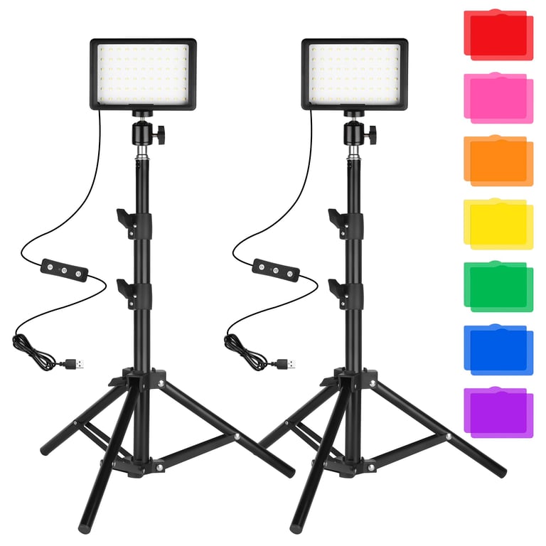 Ci-Fotto LED Photography Light 2-Pack