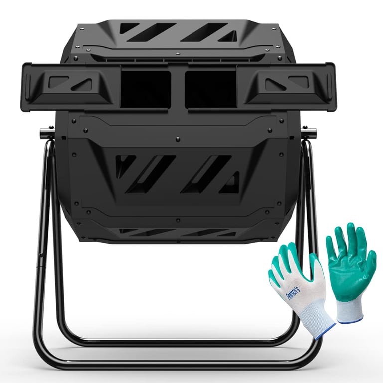 Nazhura Dual Chamber Compost Tumbler