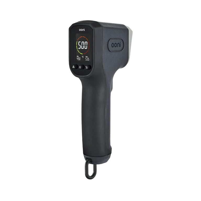 Ooni Digital Infrared Thermometer Gun - Instand Read Digital Thermometer with LCD Display, for Indoor and Outdoor Cooking, Barbecue Laser Thermometer