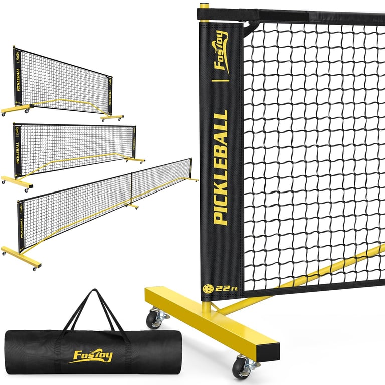 Fostoy 3-in-1 Portable Pickleball Net