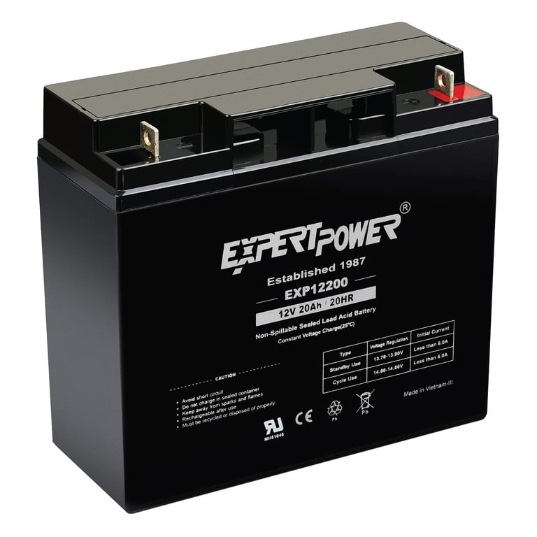 ExpertPower 12V 20Ah Battery