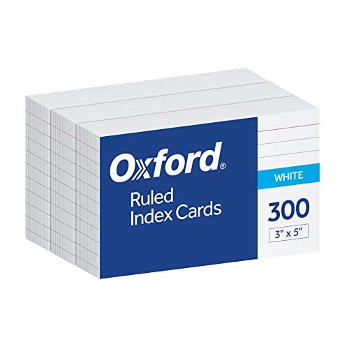 Oxford Index Cards