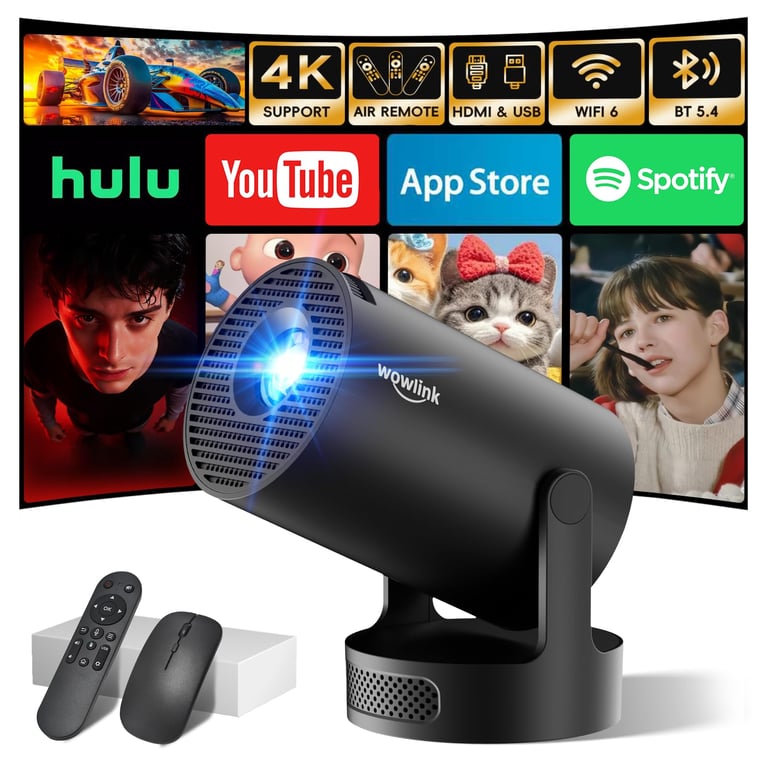 wowlink 4K WiFi Mini Projector