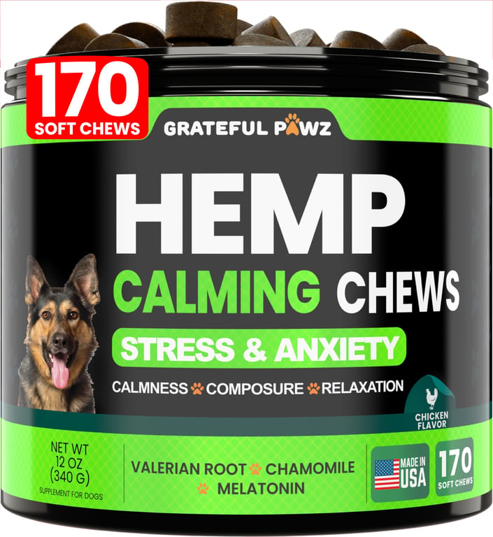 Grateful Pawz Hemp Calming Chews