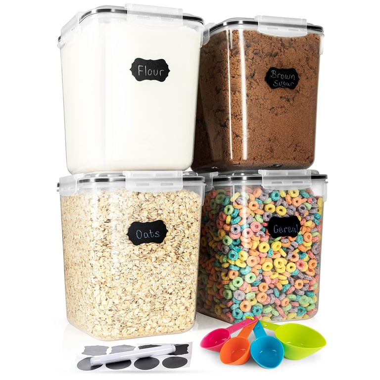 Storeganize 5.3L Airtight Pantry Canisters