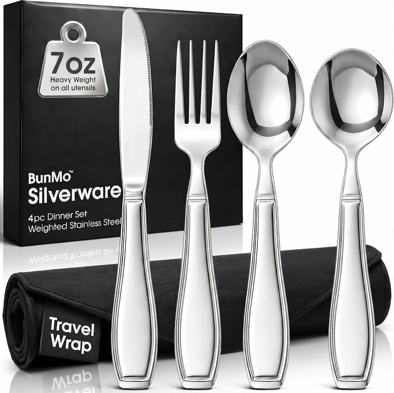 BUNMO Weighted Utensils Set
