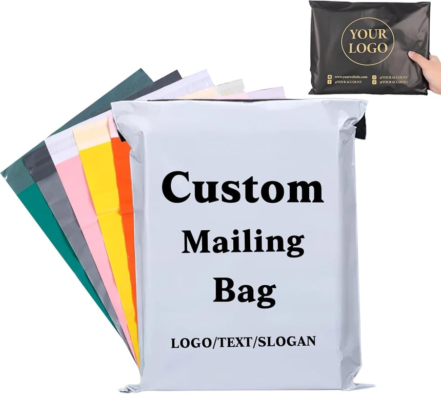 Custom Personalized Poly Mailers