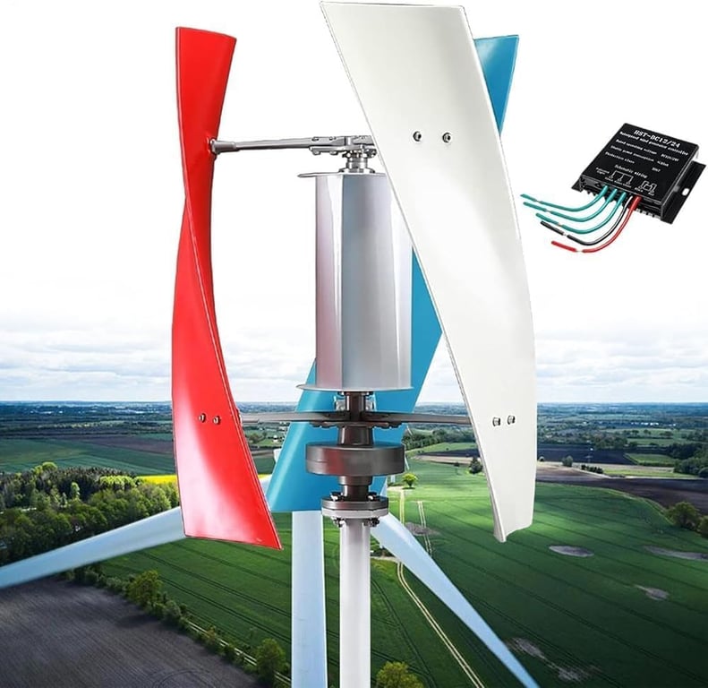 3000W Vertical Wind Turbine Kit