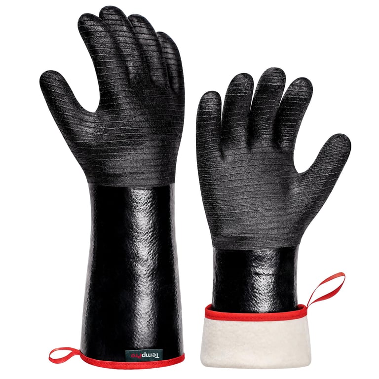 TempPro Heat Resistant BBQ Gloves