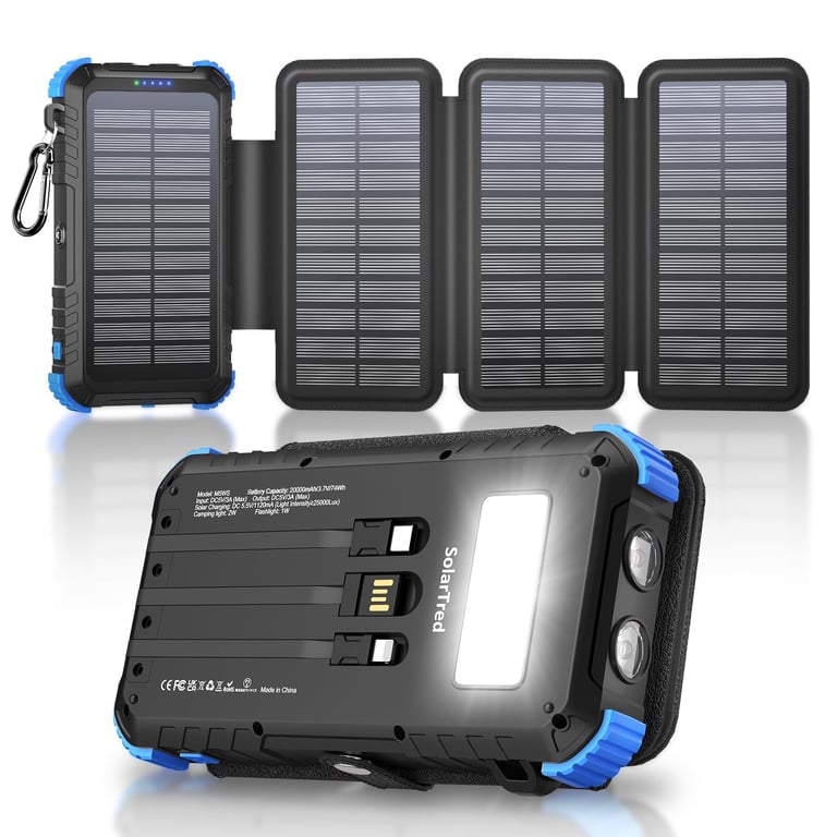 SolarTred 20,000mAh Solar Power Bank
