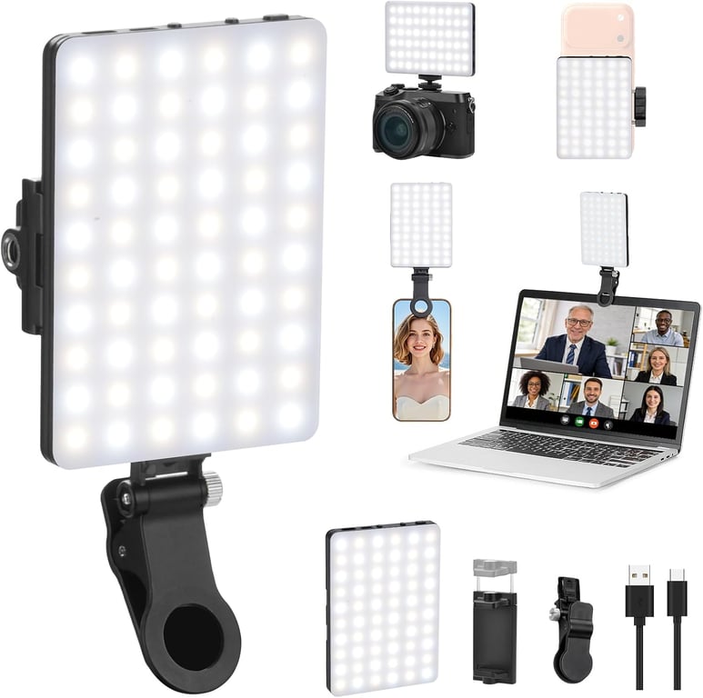 Newmowa 60 LED Clip-On Selfie Light