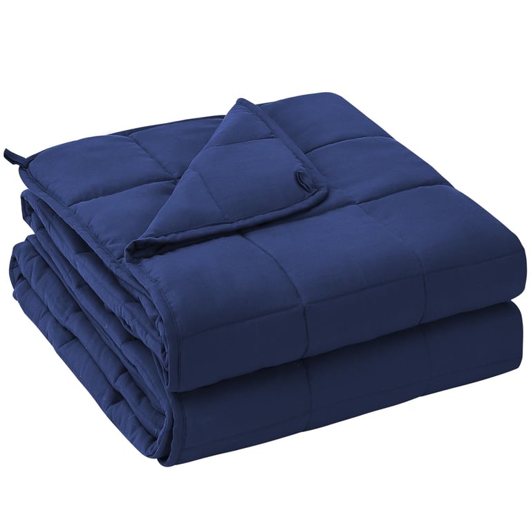 yescool Weighted Blanket (Blue)