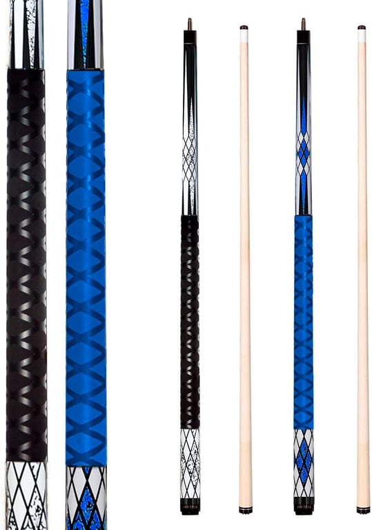 Pool Stick with 13mm Tip Pool Cue with Anti-Skid Sleeve