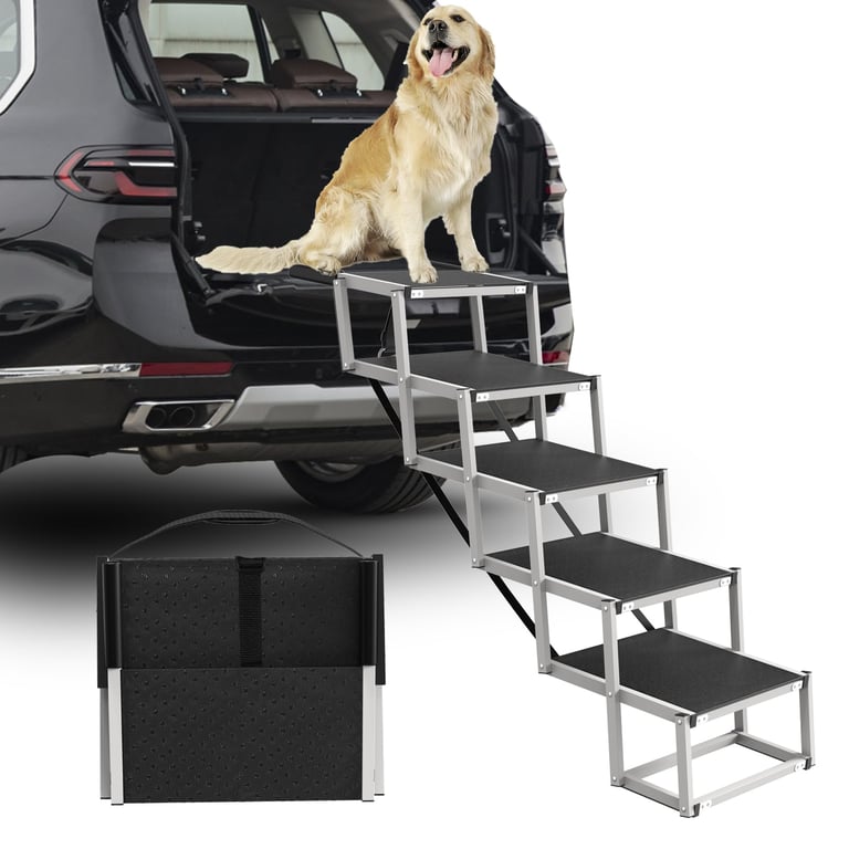 DeerGym 5-Step Dog Ramp
