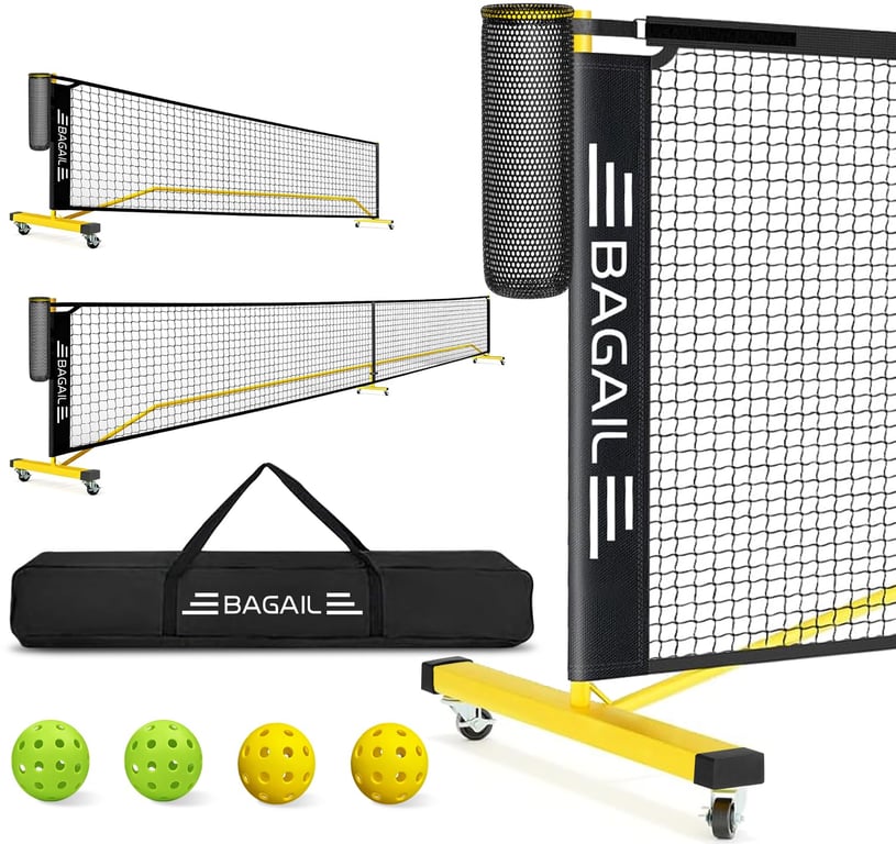 Bagail Portable Pickleball Net Set