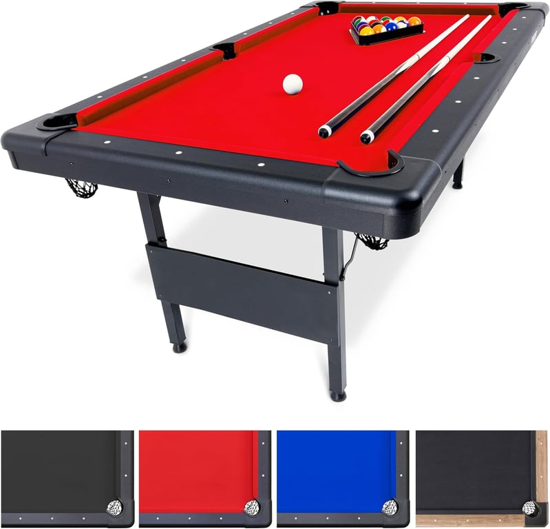 GoSports Foldable Pool Table (Model B08CLSMSX6)