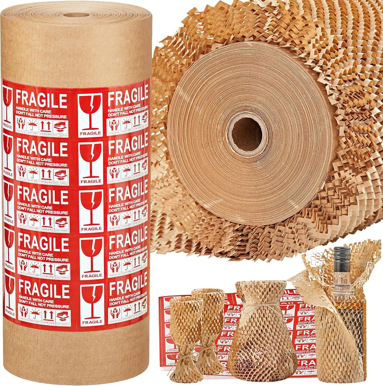 JARLINK Honeycomb Packing Paper Roll