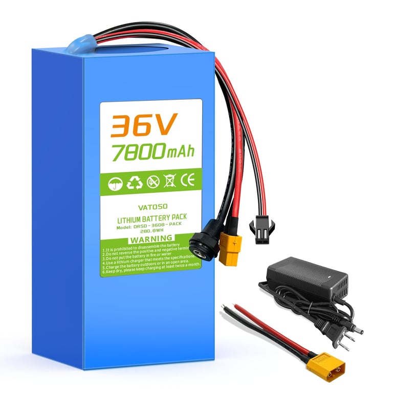 VATOSO 36V 7.8Ah Battery