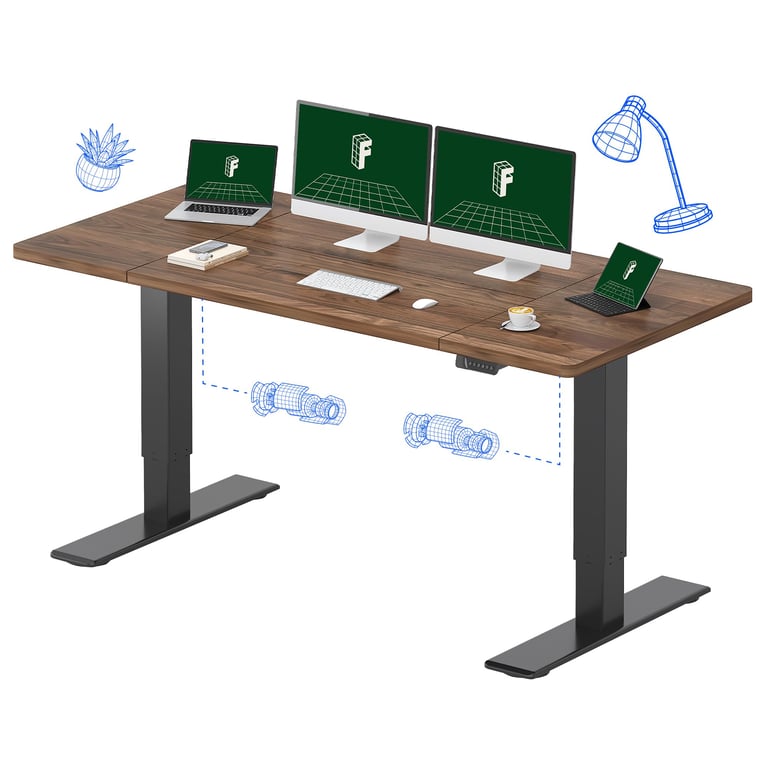 FLEXISPOT Large Dual Motor Desk