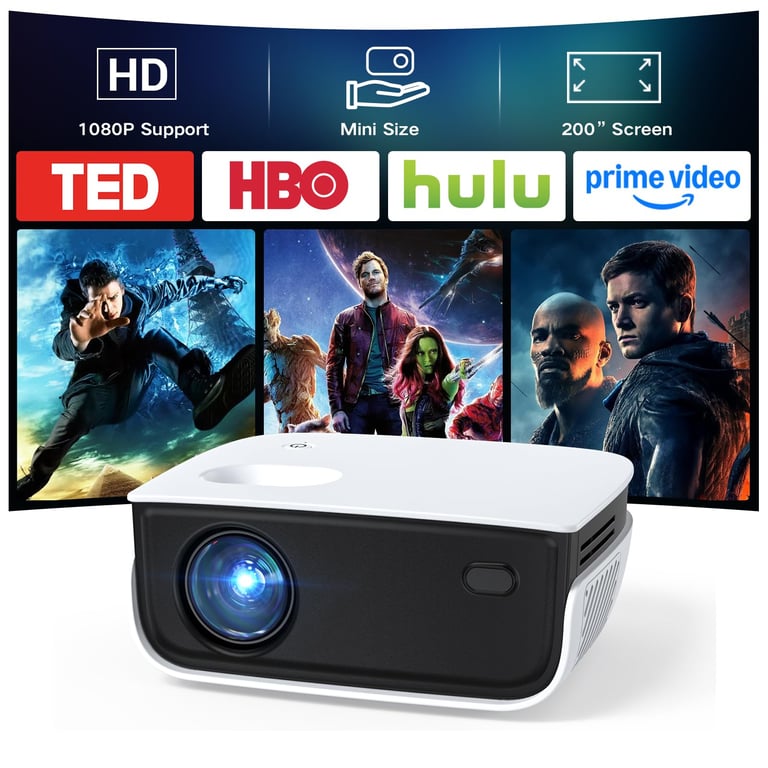 NICPOW Mini Projector