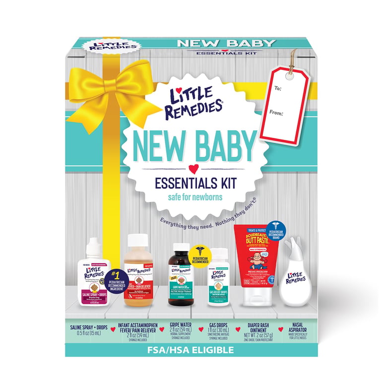 Little Remedies New Baby Essentials Kit