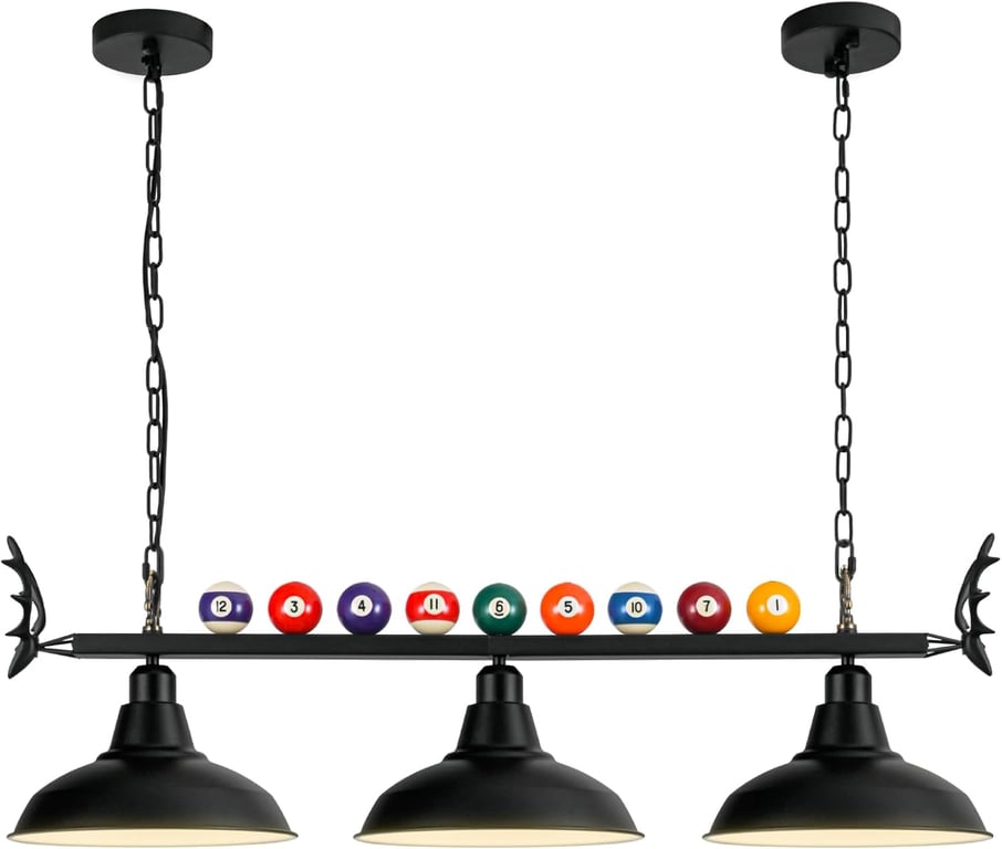 LuoliiTa 3-Light Pool Table Light