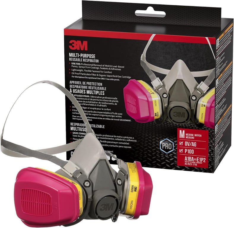3M P100/OV/AG Respirator