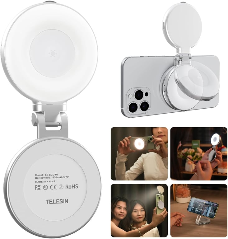 TELESIN C03 Magnetic Selfie Light