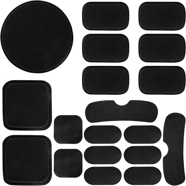 Universal Airsoft Helmet Pads, Helmet Replacement Foam Padding Kits Set Accessories Mats for Fast-Style/Mich/ACH/PASGT Helmet