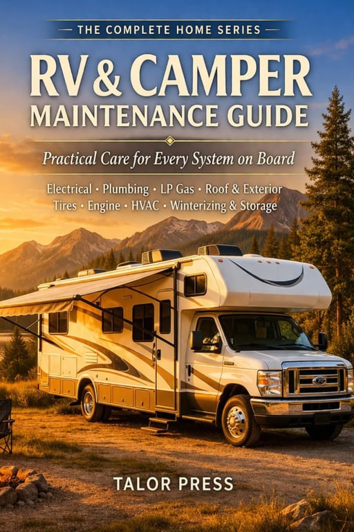 RV & Camper Maintenance Guide