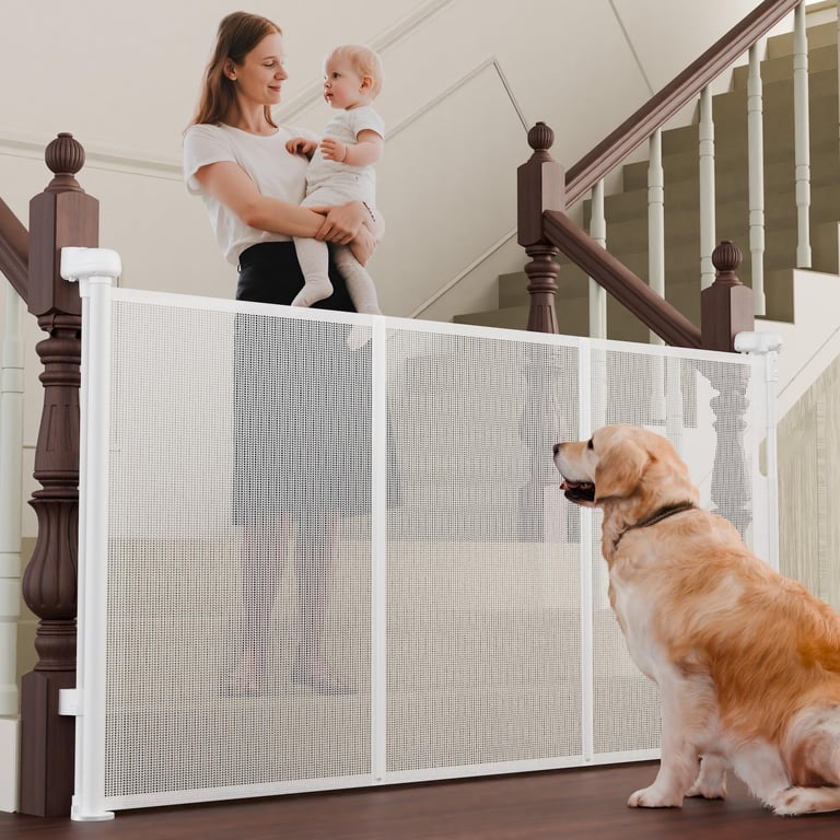 Luvcoo Retractable Baby Gate