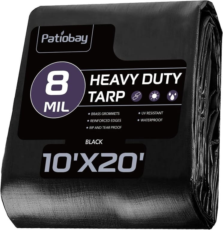 Patiobay 10x20 Waterproof Tarp