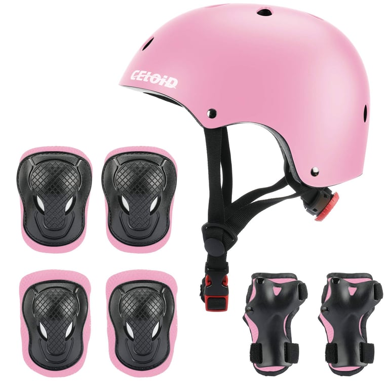 CELOID Kids Helmet & Protective Gear Set