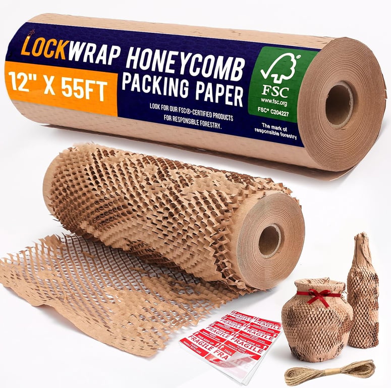 Lockwrap Honeycomb Packing Paper